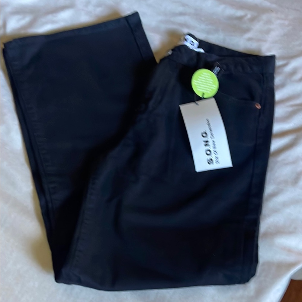 Black Wide Leg Jeans